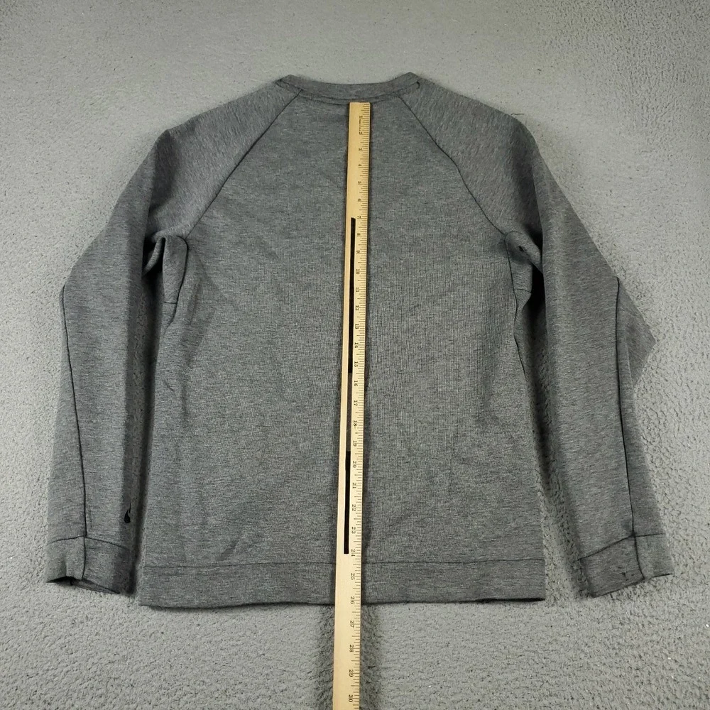 Nike Sweater Mens Size Small Gray Casual Pullover Sweatshirt
